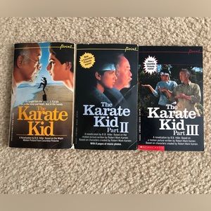 The Karate Kid Vintage Paperback Books